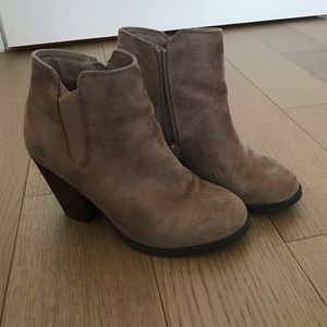 Taupe Booties
